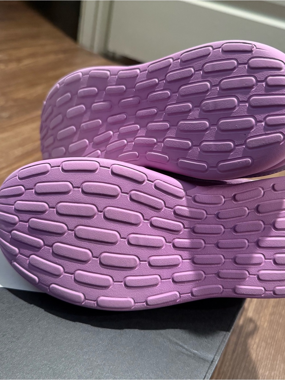 adidas Women’s Pink Athletic Slip-On Sneakers - Picture 7 of 12